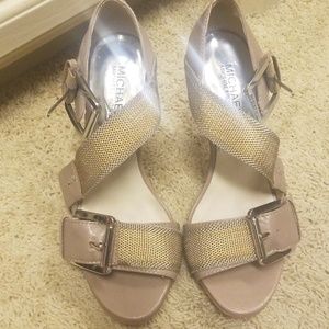 Michael kors platform sandal shoes